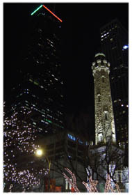 Der Wasserturm in Chicago